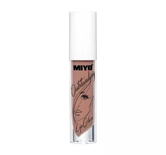 MIYO OUTSTANDING LIP GLOSS БЛИСК ДЛЯ ГУБ 31 BISCUIT 4МЛ