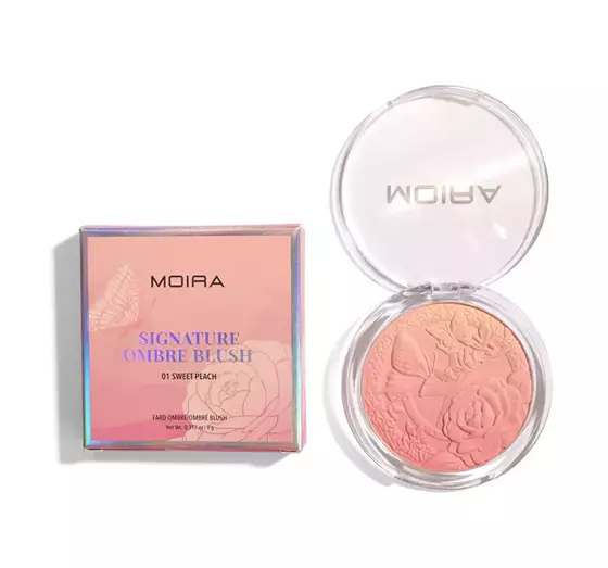 MOIRA SIGNATURE РУМ'ЯНА ДЛЯ ЩІК ОМБРЕ 01 SWEET PEACH 9Г