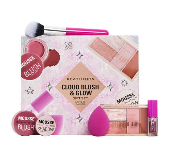 Makeup Revolution Cloud Blush & Glow набір косметики для макіяжу