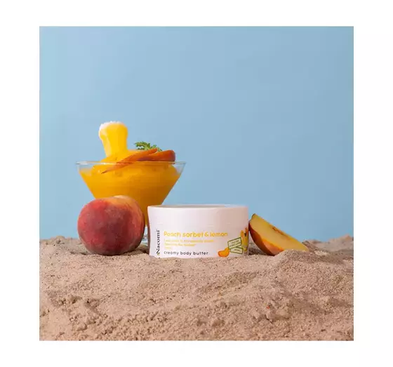 NACOMI МАСЛО ДЛЯ ТІЛА PEACH SORBET & LEMON 100МЛ