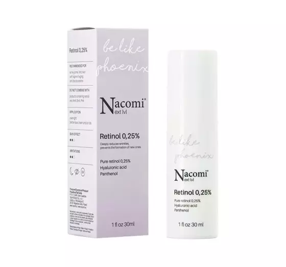 NACOMI NEXT LEVEL BE LIKE PHOENIX RETINOL 0,25 % СИРОВАТКА НА НІЧ 30МЛ