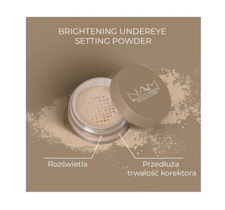 NAM Brightening Undereye Setting Powder освітлююча пудра під очі 3,5г