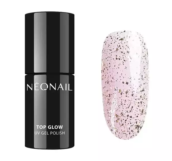 NEONAIL TOP GLOW ТОП ДЛЯ ГЕЛЬ-ЛАКУ 8703 GOLD FLAKES 7,2МЛ