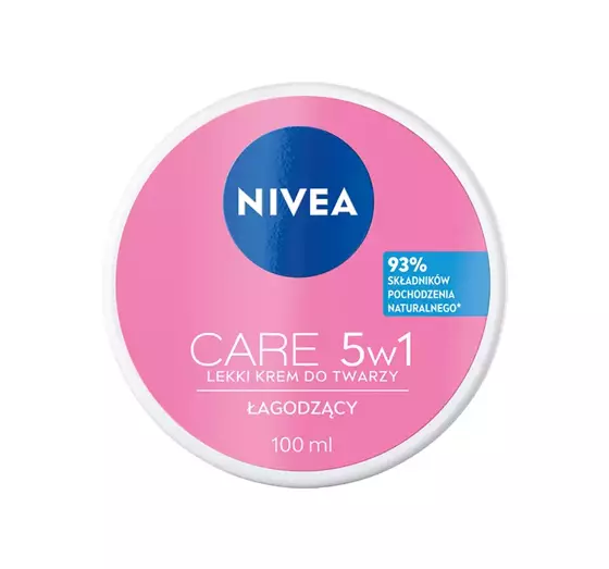 NIVEA CARE LEKKI ЛЕГКИЙ ЗАСПОКІЙЛИВИЙ КРЕМ ДЛЯ ОБЛИЧЧЯ 100 МЛ