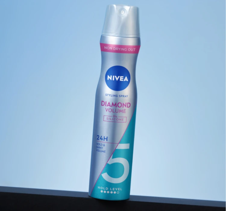 NIVEA DIAMOND VOLUME CARE ЛАК ДЛЯ ВОЛОССЯ 250МЛ