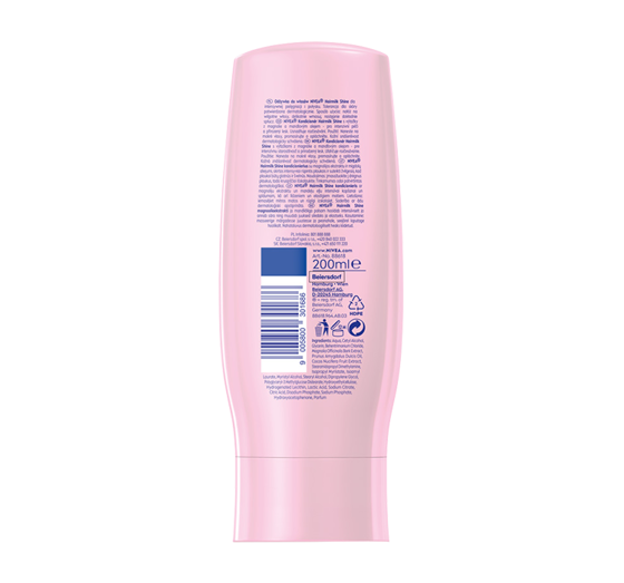 NIVEA HAIRMILK NATURAL SHINE КОНДИЦІОНЕР ДЛЯ БЛИСКУ 200МЛ