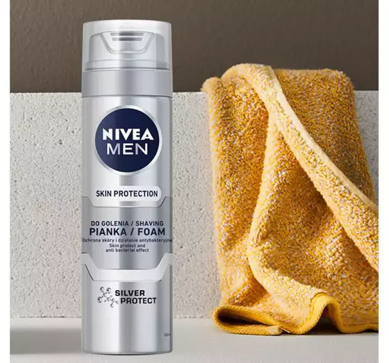 NIVEA MEN SENSITIVE SKIN PROTECTION ПІНКА ДЛЯ ГОЛІННЯ 200МЛ