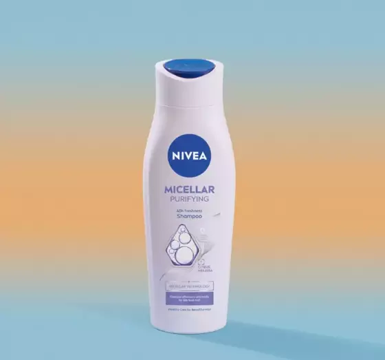 NIVEA MICELLAR PURIFYING ШАМПУНЬ З МІЦЕЛЯРНОЮ ТЕХНОЛОГІЄЮ ДЛЯ ОСВІЖЕННЯ ВОЛОССЯ 400МЛ