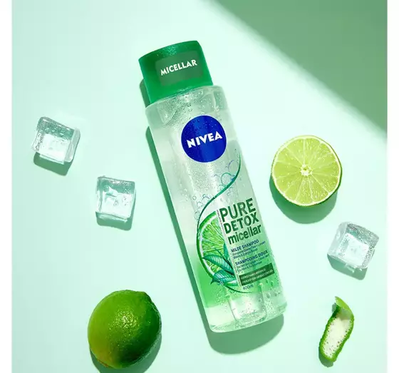 NIVEA PURE DETOX MICELLAR МІЦЕЛЯРНИЙ ШАМПУНЬ 400МЛ