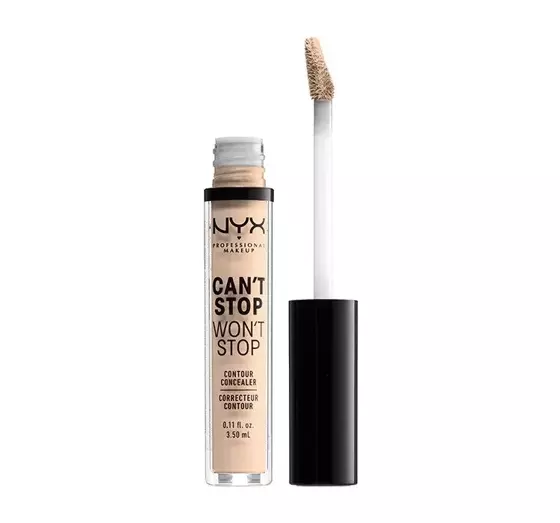 NYX PROFESSIONAL MAKEUP CAN'T STOP WON'T STOP КОНСИЛЕР 04 LIGHT IVORY 3,5МЛ