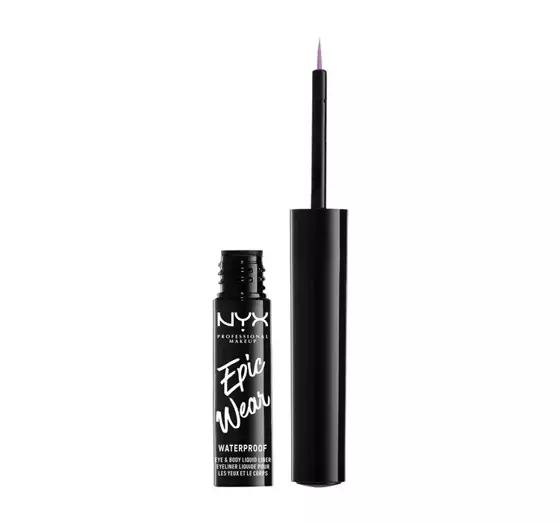 NYX PROFESSIONAL MAKEUP EPIC WEAR EYE & BODY ВОДОСТІЙКИЙ РІДКИЙ АЙЛАЙНЕР LILAC 3,5МЛ