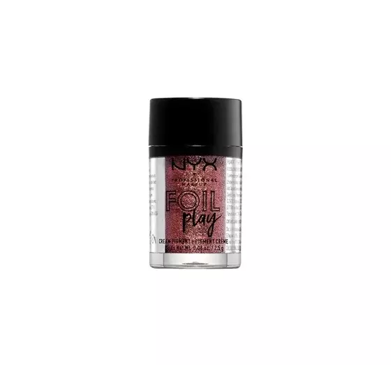 NYX PROFESSIONAL MAKEUP FOIL PLAY PIGMENT 12 RED ARMOR 2,5G