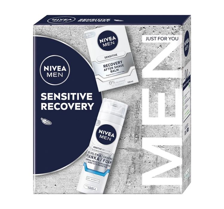 Nivea Men набір косметики для чоловіків піна для гоління + бальзам після гоління