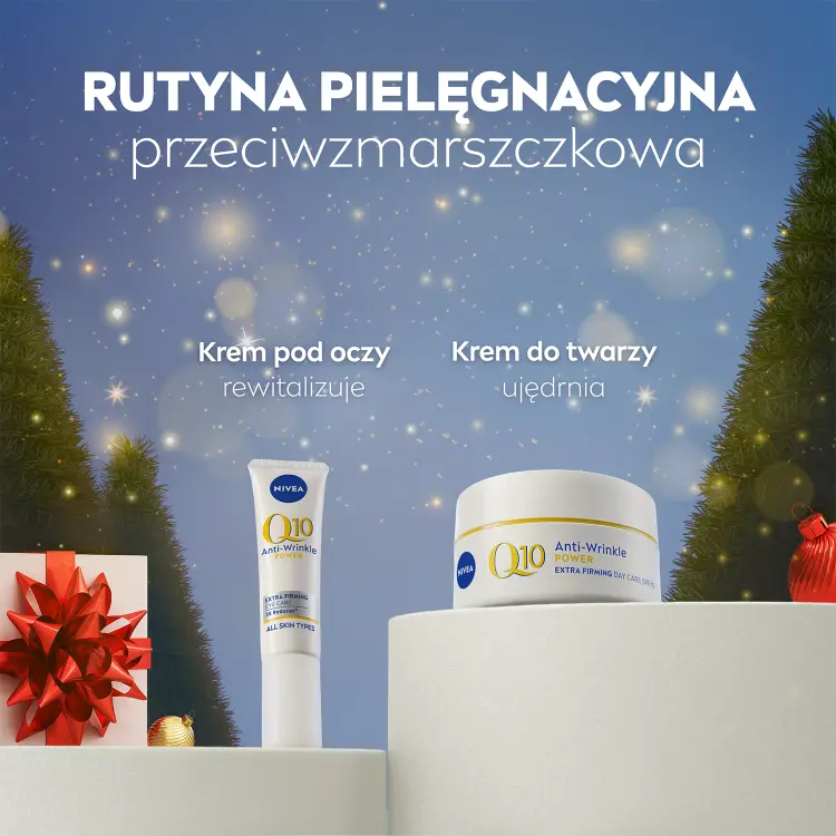 Nivea Q10 Power Effect набір косметики для обличчя крем для обличчя SPF15 + крем під очі