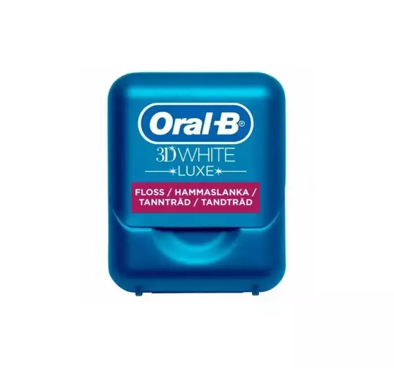 ORAL-B 3D WHITE LUXE ВІДБІЛЮЮЧА ЗУБНА НИТКА 35M