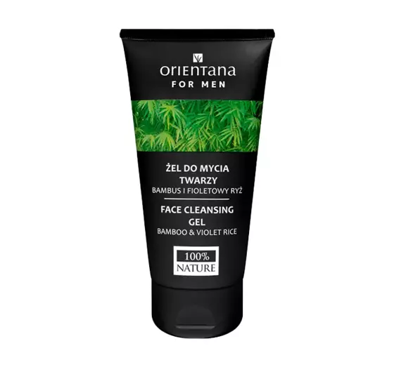 ORIENTANA FOR MEN ВЕГАНСЬКИЙ ГЕЛЬ ДЛЯ ВМИВАННЯ ОБЛИЧЧЯ ДЛЯ ЧОЛОВІКІВ 150МЛ