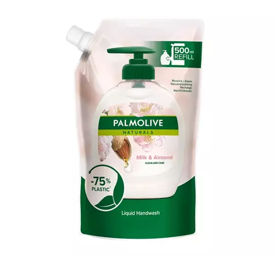 PALMOLIVE NATURALS РІДКЕ МИЛО ДЛЯ РУК MILK & ALMOND REFILL 500МЛ