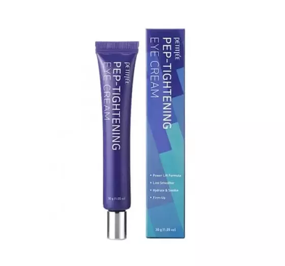 PETITFEE PEP-TIGHTENING EYE CREAM ЗМІЦНЮВАЛЬНИЙ КРЕМ ПІД ОЧІ 30Г