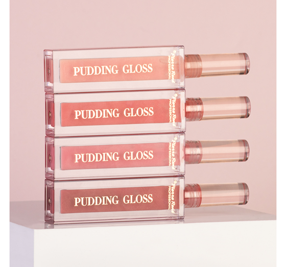 PIERRE RENE PUDDING LIP GLOSS БЛИСК ДЛЯ ГУБ 01 GLOSSY UP HONEY 5МЛ