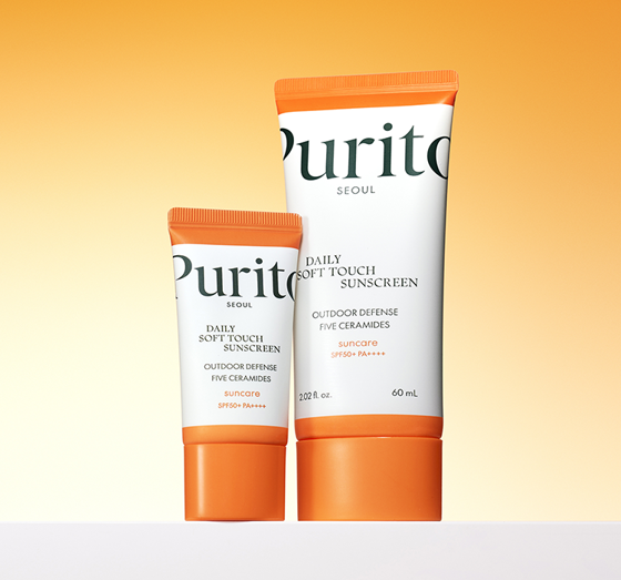 PURITO DAILY SOFT TOUCH SUNSCREEN СОНЦЕЗАХИСНИЙ КРЕМ ДЛЯ ОБЛИЧЧЯ SPF 50+ PA++++ 60МЛ