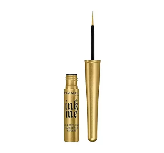 RIMMEL INK ME EYE AND BODY LINER ПІДВОДКА ДЛЯ ОЧЕЙ І ТІЛА 002 GOLD 3,5 МЛ