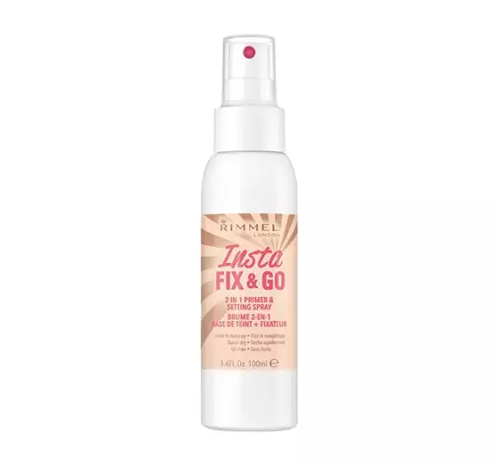 RIMMEL #INSTA FIX GO 2IN1 БАЗА І ФІКСАР ДЛЯ МАКІЯЖУ 100 МЛ