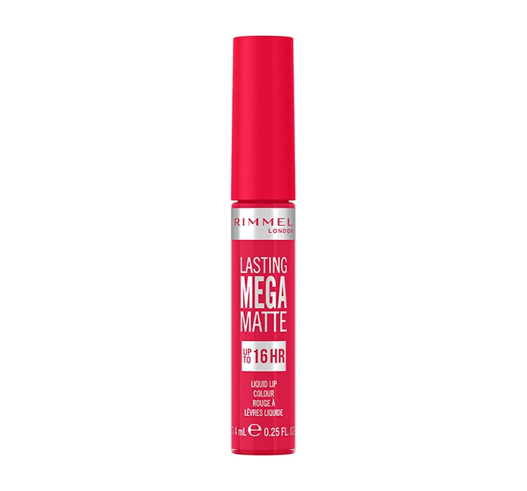 RIMMEL LASTING MEGA MATTE МАТОВА ПОМАДА 910 FUCHSIA FLUSH 7,4МЛ