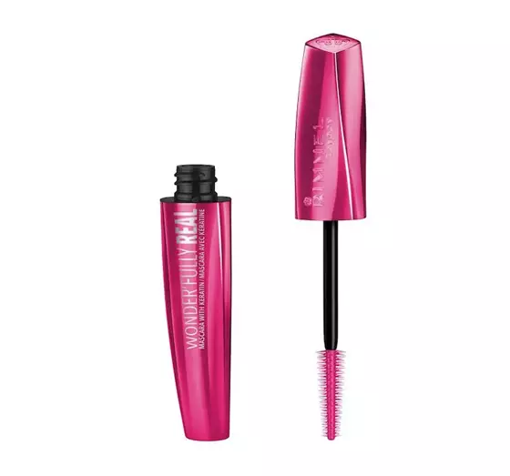 RIMMEL WONDER FULLY REAL ТУШ ДЛЯ ВІЙ BLACK