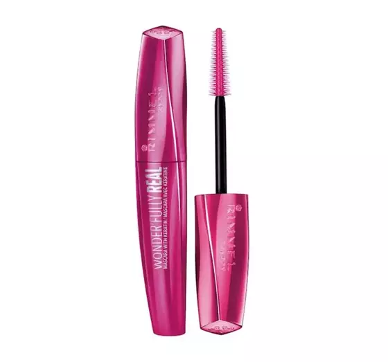 RIMMEL WONDER FULLY REAL ТУШ ДЛЯ ВІЙ BLACK