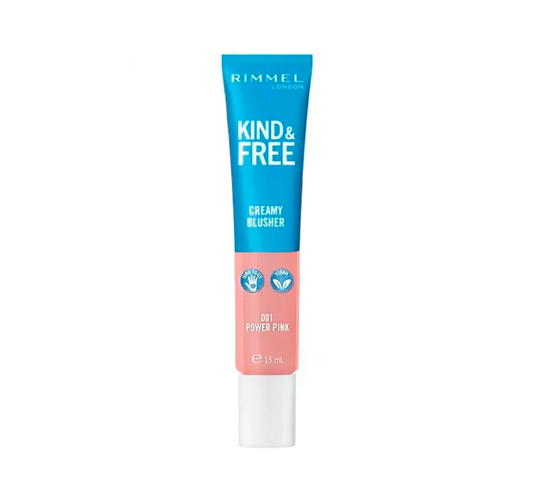 Rimmel Kind & Free Кремові рум'яна 001 Power Pink 15мл