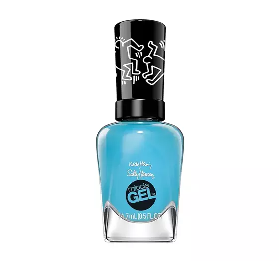 SALLY HANSEN MIRACLE GEL KEITH HARING ЛАК ДЛЯ НІГТІВ 919 CONTEMPOR-AIRY 14,7МЛ