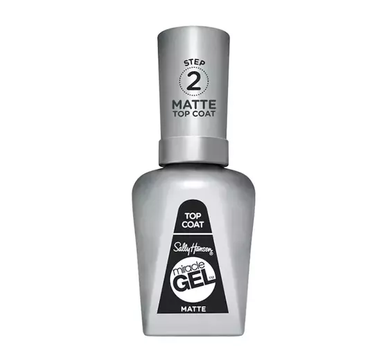 SALLY HANSEN MIRACLE GEL МАТОВИЙ TOP COAT 14,7МЛ