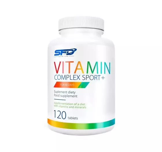 SFD VITAMIN COMPLEX SPORT+ ДІЄТИЧНА ДОБАВКА 120 ТАБЛЕТОК