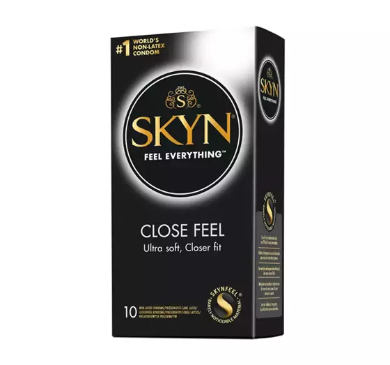 SKYN CLOSE FEEL БЕЗЛАТЕКСНІ ПРЕЗЕРВАТИВИ 10 ШТ