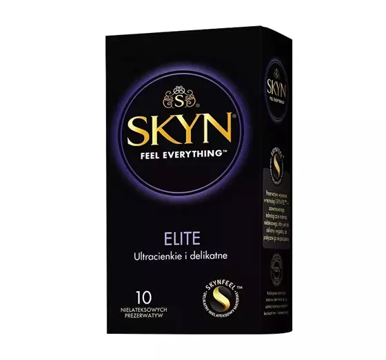 SKYN ELITE БЕЗЛАТЕКСНІ ПРЕЗЕРВАТИВИ 10 ШТ