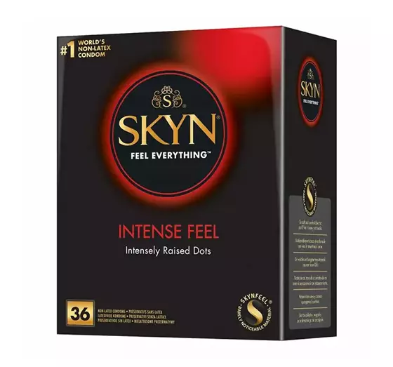 SKYN INTENSE FEEL БЕЗЛАТЕКСНІ ПРЕЗЕРВАТИВИ 36 ШТ