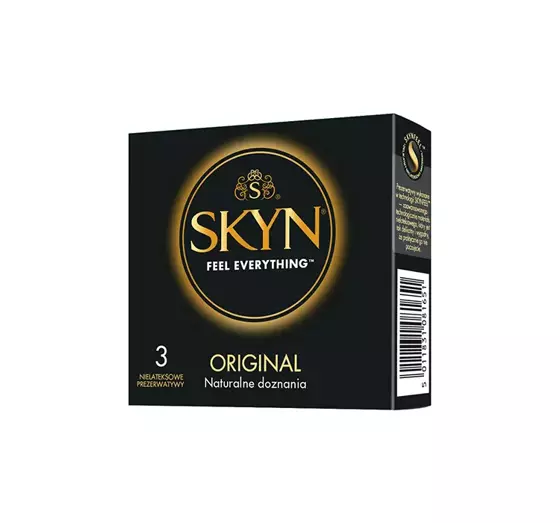 SKYN ORIGINAL БЕЗЛАТЕКСНІ ПРЕЗЕРВАТИВИ 3 ШТ