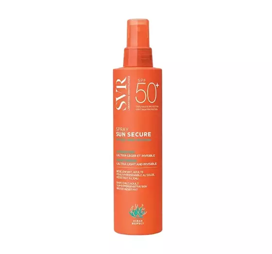 SVR SUN SECURE SPRAY СОНЦЕЗАХИСНЕ МОЛОЧКО У ФОРМІ СПРЕЮ SPF50+ 200МЛ