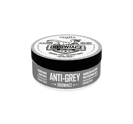 VENITA MEN ANTI-GREY ВІСК ДЛЯ ЗАТЕМНЕННЯ СИВОГО ВОЛОССЯ СЕРЕДНІ ТОНИ 75Г