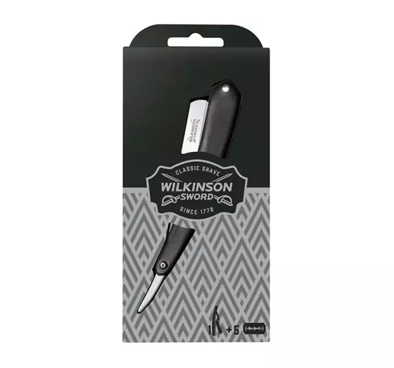 WILKINSON SWORD CLASSIC PREMIUM БРИТВА ДЛЯ ЧОЛОВІКІВ + ЛЕЗА 5 ШТУК