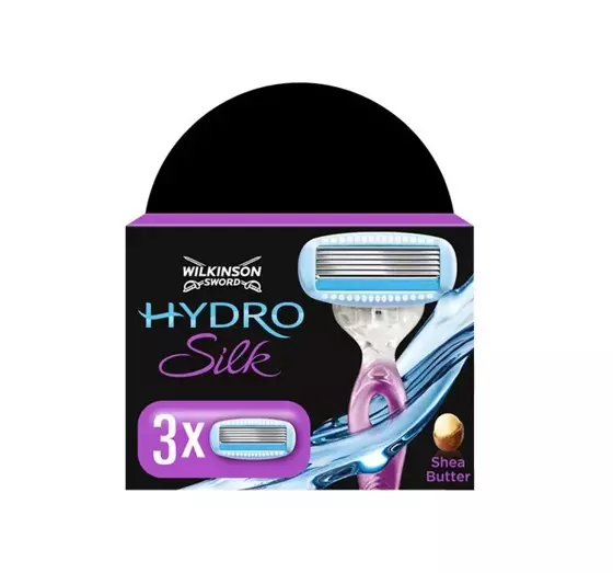 WILKINSON SWORD HYDRO SILK ЛЕЗА ДО БРИТВИ ДЛЯ ЖІНОК 3 ШТУКИ