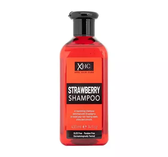 XPEL XHC STRAWBERRY SHAMPOO ШАМПУНЬ ДЛЯ ВОЛОССЯ З ПОЛУНИЦЕЮ 400МЛ