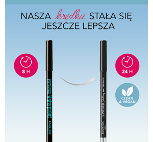 BOURJOIS CONTOUR CLUBBING ВОДОСТІЙКИЙ ОЛІВЕЦЬ ДЛЯ ОЧЕЙ 55 ULTRA BLACK GLITTER 1,2Г