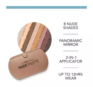 BOURJOIS EYE CATCHING ПАЛЕТКА ТІНЕЙ ДЛЯ ПОВІК 03 NUDE 4,5G