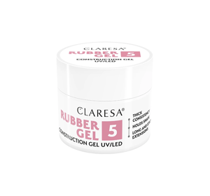 CLARESA RUBBER ГЕЛЬ ДЛЯ НАРОЩУВАННЯ НІГТІВ UV/LED 5 12Г