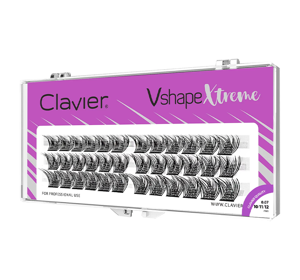 Clavier Vshape Xtreme пучки накладних вій тип C 10/11/12мм