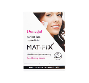 DONEGAL СЕРВЕТКИ ДЛЯ МАТУВАННЯ ОБЛИЧЧЯ MAT-FIX 50 ШТ