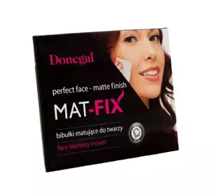 DONEGAL СЕРВЕТКИ ДЛЯ МАТУВАННЯ ОБЛИЧЧЯ MAT-FIX 50 ШТ