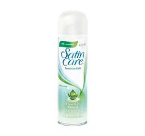 GILLETTE SATIN CARE ALOE VERA ГЕЛЬ ДЛЯ ГОЛІННЯ ДЛЯ ЧУТЛИВОЇ ШКІРИ 200МЛ