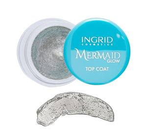 INGRID x eZEBRA MERMAID GLOW ТІНІ ДЛЯ ПОВІК TOP COAT 01 7Г